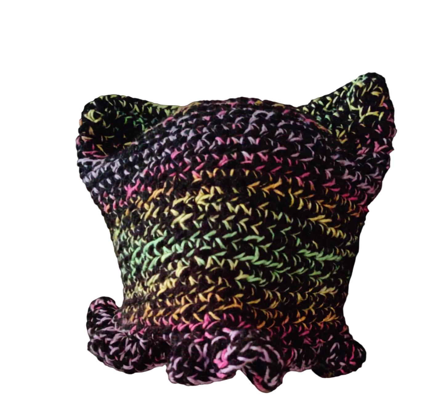 Cosmic Ruffle Cat Eye Hat