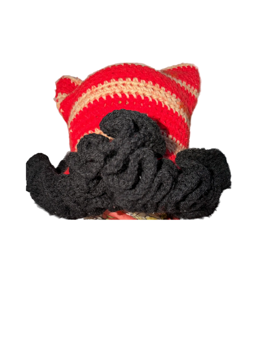 Jest Ruffle Cat Ear Hat - Inspired by Court Jesters, Carnival Magic & Playful Mischief